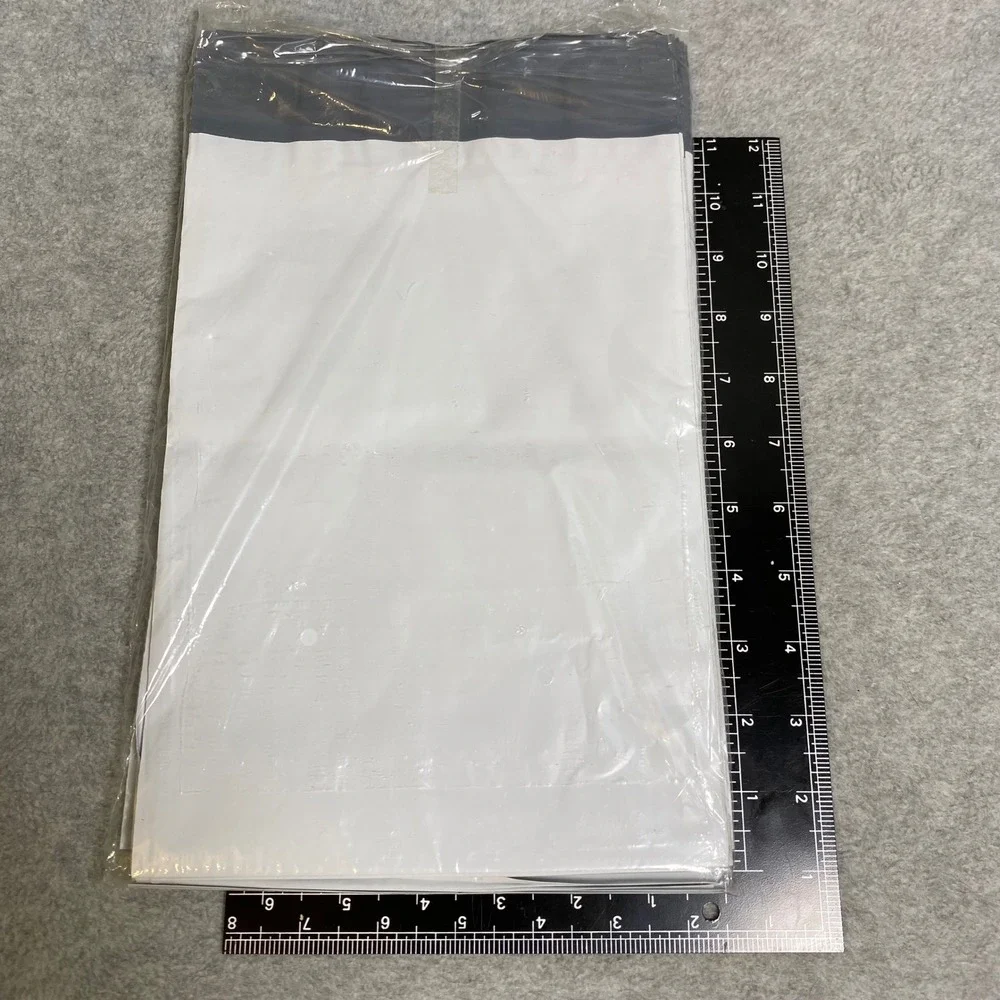 Lot of 5 Poly Mailers Shipping Bags 8x11 Self Seal Bulk Supplies 50ct Grey New